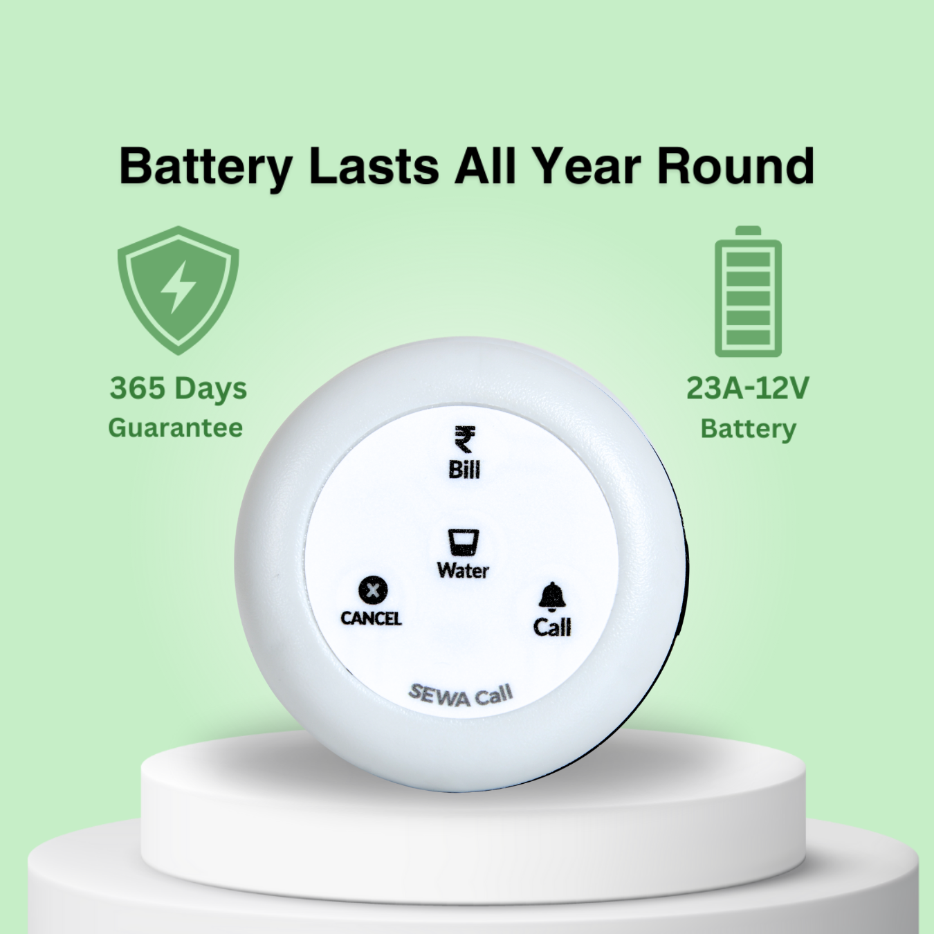 Peon & Waiter Calling Bell – Reliable & Easy to Use ( 14 Multi key Calling Buttons with 1 Display)