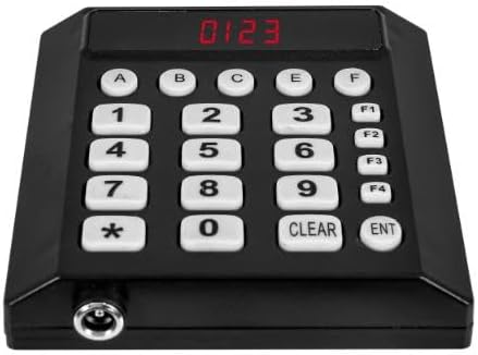 Token Display System, Long Range, Green Font Used in self Service Restaurants