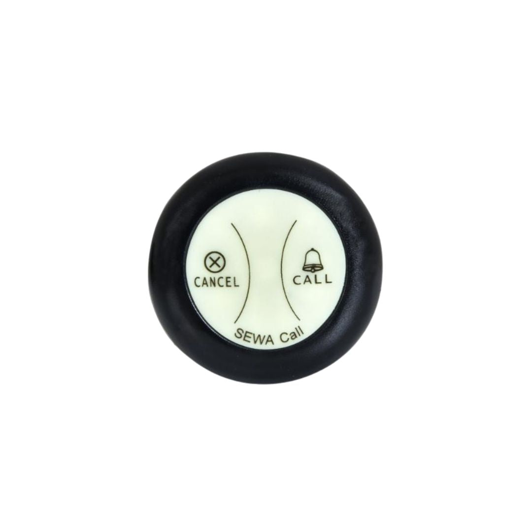 Smart Waiter & Office Staff Calling System (Pack of 5 waterproof 2 Key Buttons and 1 Display )