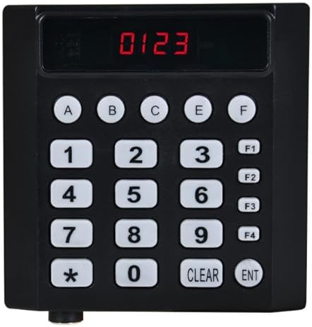 Token Display System, Long Range, Green Font Used in self Service Restaurants